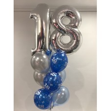 Numbers and Latex (18, Blue Theme)